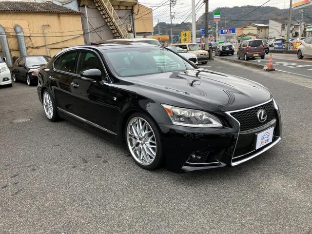 ＬＳ ＬＳ４６０　Ｆスポーツ　後期型・サンルーフ・黒革パワーシート・ＷＯＲＫ２０インチアルミ・エアサスコントローラー・パワートランク・前後ドラレコ・オートクルーズ！（8枚目）