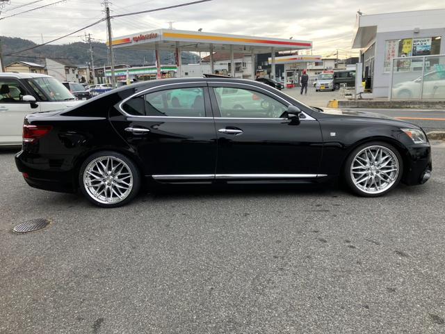 ＬＳ ＬＳ４６０　Ｆスポーツ　後期型・サンルーフ・黒革パワーシート・ＷＯＲＫ２０インチアルミ・エアサスコントローラー・パワートランク・前後ドラレコ・オートクルーズ！（9枚目）