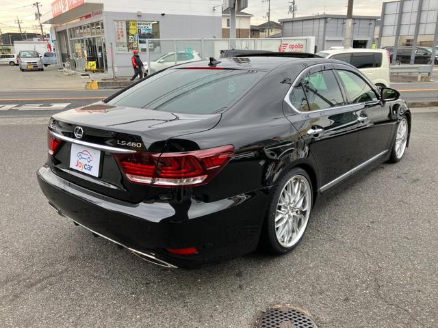 ＬＳ ＬＳ４６０　Ｆスポーツ　後期型・サンルーフ・黒革パワーシート・ＷＯＲＫ２０インチアルミ・エアサスコントローラー・パワートランク・前後ドラレコ・オートクルーズ！（10枚目）