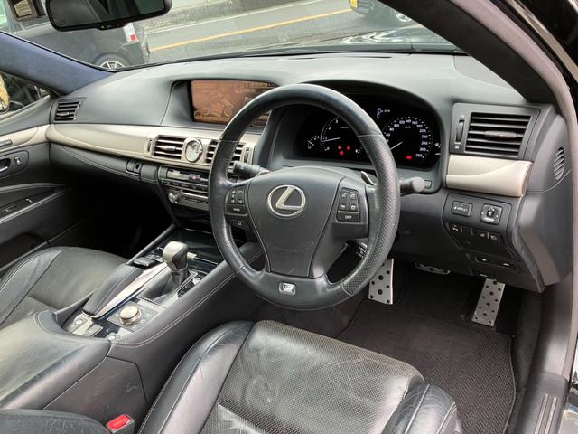ＬＳ ＬＳ４６０　Ｆスポーツ　後期型・サンルーフ・黒革パワーシート・ＷＯＲＫ２０インチアルミ・エアサスコントローラー・パワートランク・前後ドラレコ・オートクルーズ！（26枚目）