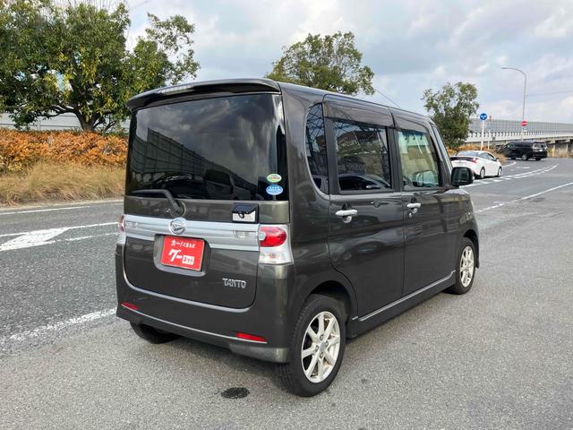 タント カスタムＸ　ＥＴＣ　電動スライドドア　ナビ　ＴＶ　ＨＩＤ　スマートキー　電動格納ミラー　ベンチシート　ＣＶＴ　盗難防止システム　ＡＢＳ　ＣＤ　ＤＶＤ再生　ミュージックプレイヤー接続可　アルミホイール（2枚目）