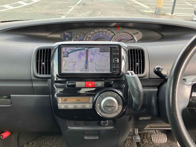 タント カスタムＸ　ＥＴＣ　電動スライドドア　ナビ　ＴＶ　ＨＩＤ　スマートキー　電動格納ミラー　ベンチシート　ＣＶＴ　盗難防止システム　ＡＢＳ　ＣＤ　ＤＶＤ再生　ミュージックプレイヤー接続可　アルミホイール（16枚目）