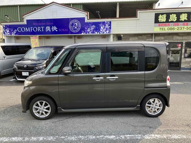 タント カスタムＸ　ＥＴＣ　電動スライドドア　ナビ　ＴＶ　ＨＩＤ　スマートキー　電動格納ミラー　ベンチシート　ＣＶＴ　盗難防止システム　ＡＢＳ　ＣＤ　ＤＶＤ再生　ミュージックプレイヤー接続可　アルミホイール（44枚目）