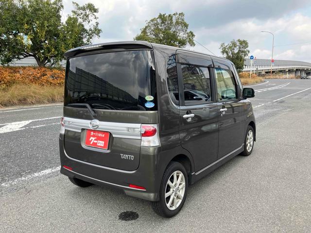 タント カスタムＸ　ＥＴＣ　電動スライドドア　ナビ　ＴＶ　ＨＩＤ　スマートキー　電動格納ミラー　ベンチシート　ＣＶＴ　盗難防止システム　ＡＢＳ　ＣＤ　ＤＶＤ再生　ミュージックプレイヤー接続可　アルミホイール（45枚目）
