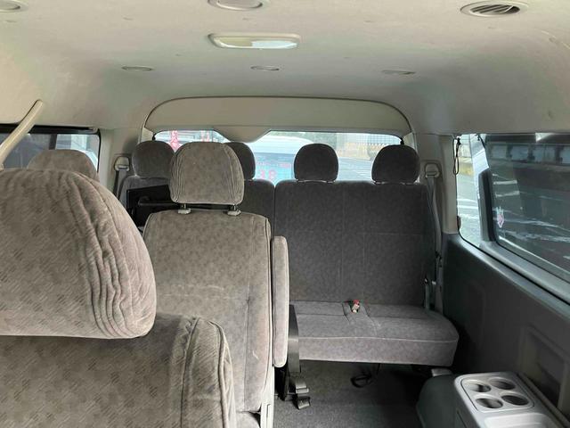 ハイエースワゴン ＧＬ　４ＷＤ　ＥＴＣ　バックカメラ　ナビ　ＴＶ　電動スライドドア　キーレスエントリー　電動格納ミラー　後席モニター　ＡＴ　アルミホイール　盗難防止システム　ＡＢＳ　エアコン　パワーステアリング（35枚目）