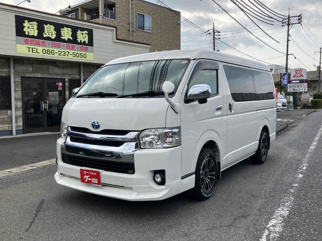 ハイエースワゴン ＧＬ　４ＷＤ　ＥＴＣ　バックカメラ　ナビ　ＴＶ　電動スライドドア　キーレスエントリー　電動格納ミラー　後席モニター　ＡＴ　アルミホイール　盗難防止システム　ＡＢＳ　エアコン　パワーステアリング（45枚目）