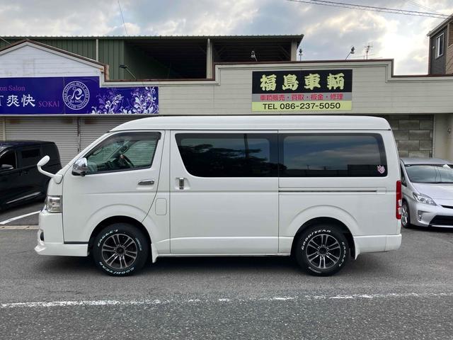 ハイエースワゴン ＧＬ　４ＷＤ　ＥＴＣ　バックカメラ　ナビ　ＴＶ　電動スライドドア　キーレスエントリー　電動格納ミラー　後席モニター　ＡＴ　アルミホイール　盗難防止システム　ＡＢＳ　エアコン　パワーステアリング（49枚目）
