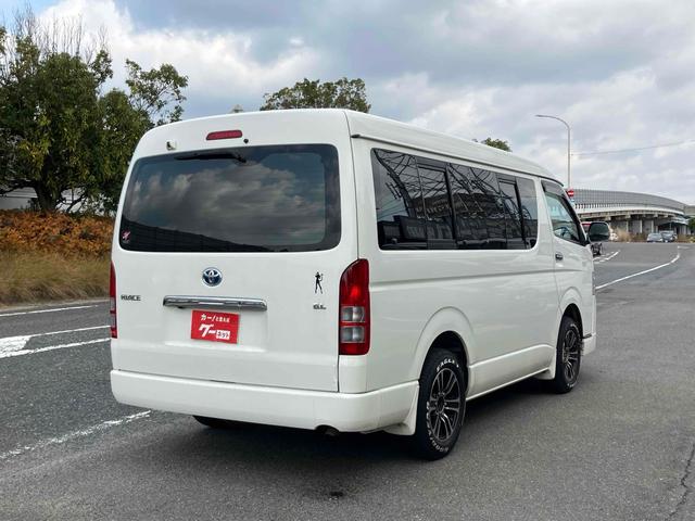 ハイエースワゴン ＧＬ　４ＷＤ　ＥＴＣ　バックカメラ　ナビ　ＴＶ　電動スライドドア　キーレスエントリー　電動格納ミラー　後席モニター　ＡＴ　アルミホイール　盗難防止システム　ＡＢＳ　エアコン　パワーステアリング（50枚目）