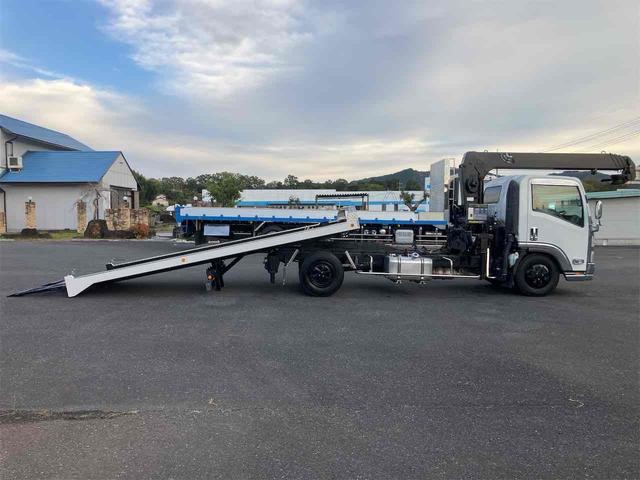 エルフトラック 4段クレーン付 セーフティーローダー・ タダノ4段ラジコン付 最大積載量28500kg・積載車 荷台長さ5170mm 荷台ラジコン付き 6速MT ETC キーレスエントリー 電動格納ミラー(38枚目)