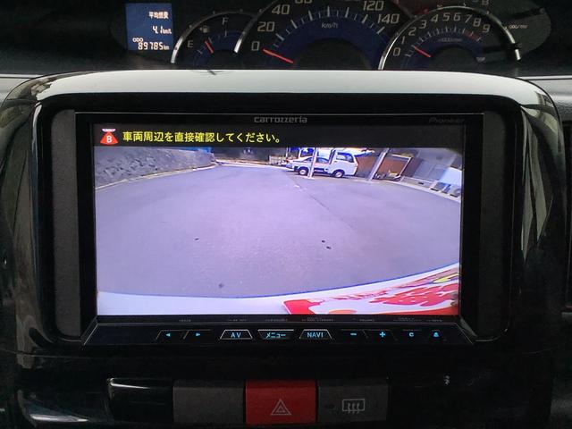 カスタムRS 左側電動スライドドア スマートキー プッシュスタート 社外ナビ フルセグTV Bluetooth接続 バックカメラ ETC 純正アルミホイール HIDヘッドライト(28枚目)