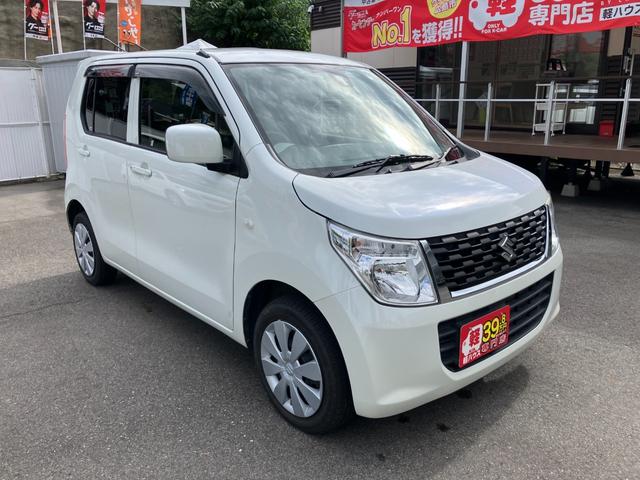 ワゴンＲ ＦＸ　衝突被害軽減ブレーキ　運転席シートヒーター　キーレス　電動格納ミラー　オートエアコン　アイドリングストップ　横滑り防止装置　純正ＣＤデッキ　パワーステアリング　パワーウィンドウ　Ｗエアバック（2枚目）