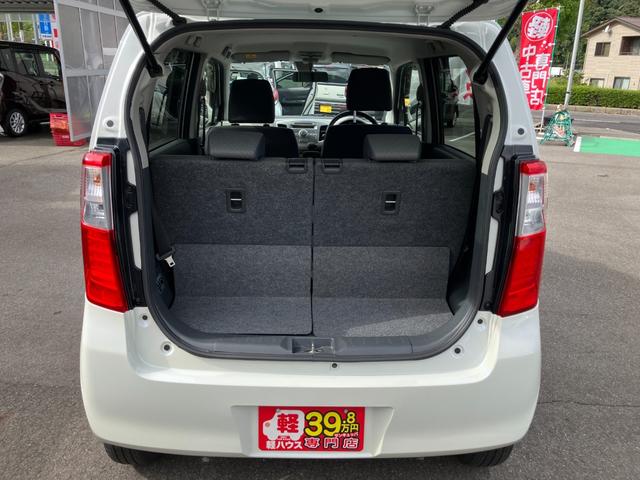 ワゴンＲ ＦＸ　衝突被害軽減ブレーキ　運転席シートヒーター　キーレス　電動格納ミラー　オートエアコン　アイドリングストップ　横滑り防止装置　純正ＣＤデッキ　パワーステアリング　パワーウィンドウ　Ｗエアバック（14枚目）