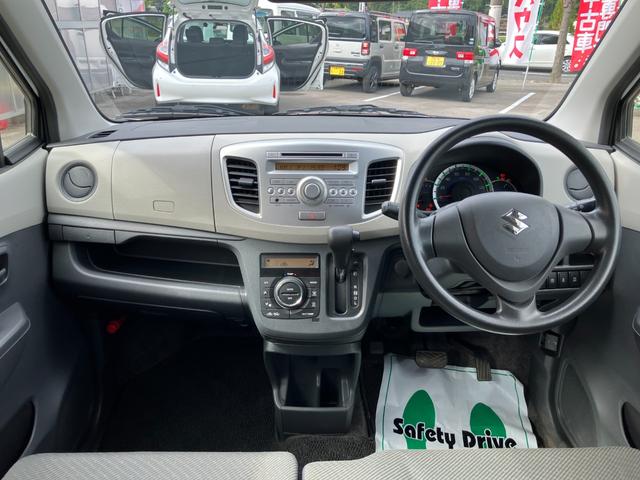 ワゴンＲ ＦＸ　衝突被害軽減ブレーキ　運転席シートヒーター　キーレス　電動格納ミラー　オートエアコン　アイドリングストップ　横滑り防止装置　純正ＣＤデッキ　パワーステアリング　パワーウィンドウ　Ｗエアバック（21枚目）