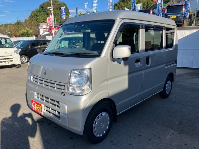 エブリイ ジョイン　４ＷＤ車　衝突被害軽減ブレーキ　障害物センサー　レーンキープアシスト　２ｎｄ発進　両側スライドドア　電動格納ミラー　パワーステアリング　パワーウィンドウ　ＣＤデッキ（4枚目）