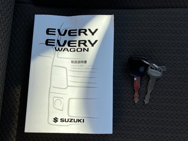 エブリイ ジョイン　４ＷＤ車　衝突被害軽減ブレーキ　障害物センサー　レーンキープアシスト　２ｎｄ発進　両側スライドドア　電動格納ミラー　パワーステアリング　パワーウィンドウ　ＣＤデッキ（38枚目）