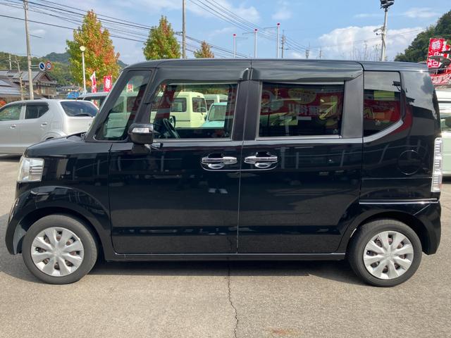 N-BOX G・Lパッケージ 左電動両側スライドドア ETC 社外目メモリーナビ バックカメラ ワンセグTV ラジオ スマートキー プッシュスタート サンシェード 電動格納ミラー ベンチシート Wエアバック パワーウィンドウ(9枚目)