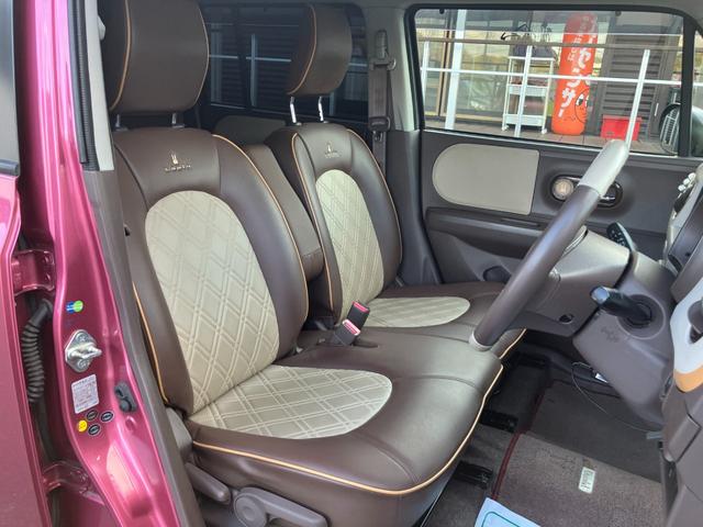 アルトラパンショコラ G ディスプレイオーディオ フルセグTV ETC ドライブレコーダー HIDヘッドライト 純正アルミホイール オートエアコン スマートキー プッシュスタート アイドリングストップ CD再生 電動格納ミラー(11枚目)