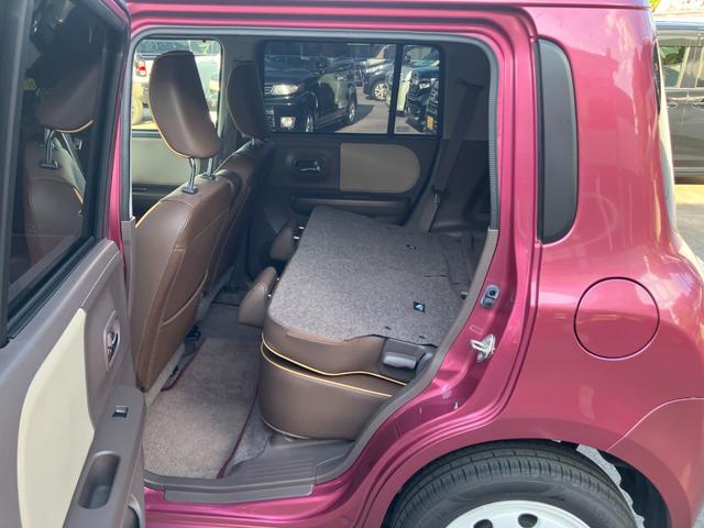 アルトラパンショコラ G ディスプレイオーディオ フルセグTV ETC ドライブレコーダー HIDヘッドライト 純正アルミホイール オートエアコン スマートキー プッシュスタート アイドリングストップ CD再生 電動格納ミラー(19枚目)