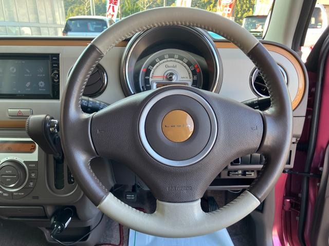 アルトラパンショコラ G ディスプレイオーディオ フルセグTV ETC ドライブレコーダー HIDヘッドライト 純正アルミホイール オートエアコン スマートキー プッシュスタート アイドリングストップ CD再生 電動格納ミラー(38枚目)