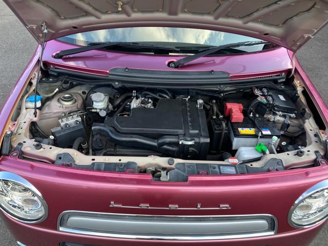 アルトラパンショコラ G ディスプレイオーディオ フルセグTV ETC ドライブレコーダー HIDヘッドライト 純正アルミホイール オートエアコン スマートキー プッシュスタート アイドリングストップ CD再生 電動格納ミラー(50枚目)