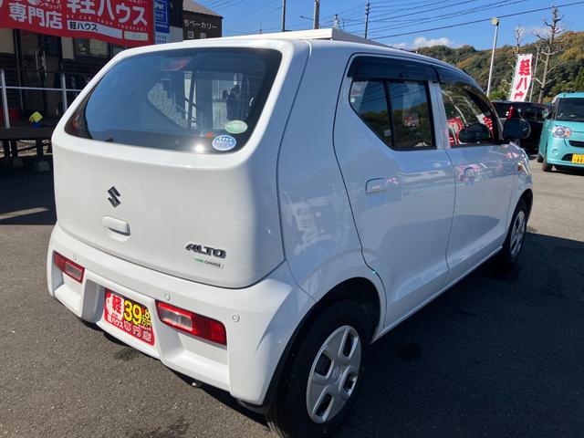 アルト Ｌ　衝突被害軽減ブレーキ　レーンキープアシスト　アイドリングストップ　障害物センサー　純正ＣＤデッキ　ドライブレコーダー　運転席シートヒーター　エアコン　パワーウィンドウ　キーレス　横滑り防止装置（7枚目）