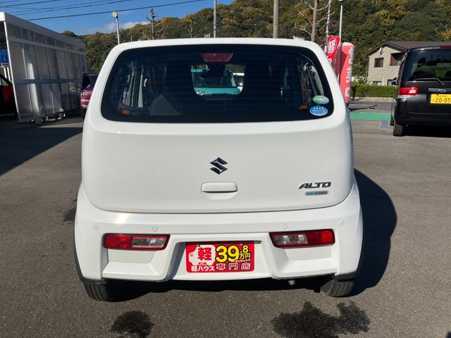 アルト Ｌ　衝突被害軽減ブレーキ　レーンキープアシスト　アイドリングストップ　障害物センサー　純正ＣＤデッキ　ドライブレコーダー　運転席シートヒーター　エアコン　パワーウィンドウ　キーレス　横滑り防止装置（6枚目）