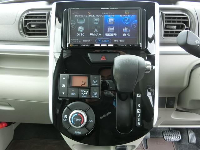 X 4WD ワンオーナー 禁煙車 スマートキー リモコンキー プッシュ ベンチシート アイドリングストップ オートライト 両側Pスラ 社外ナビ CD DVD BT フルセグ ETC(31枚目)