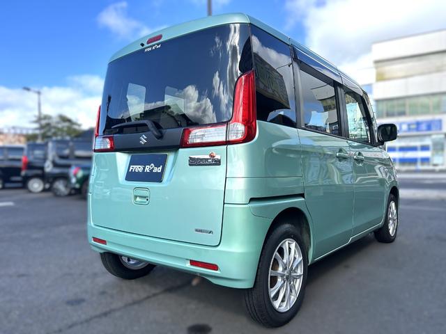 スペーシア X スマートキー プッシュスタート ベンチシート シートヒーター右 片側パワースライドドア 社外フルセグナビ ETC CD DVD USB 録音(8枚目)