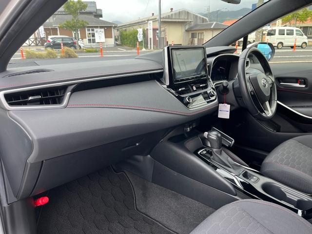 カローラスポーツ ハイブリッドG Z 純正フルセグ9型ナビ 電動パーキング LEDオートライト/オートハイビーム レーダークルーズコントロール ドラレコ ETC DVD USB充電用 Bluetooth バックカメラ(23枚目)