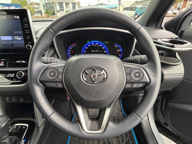 カローラクロス ハイブリッド　Ｚ　コーナーセンサー　ルーフレール　パワーシート　シートヒーター　パワーバックドア　純正ディスプレイオーディオ　ＵＳＢ　Ｂｌｕｅｔｏｏｔｈ　ｃａｒｐｌａｙ　アラウンドビューモニター（43枚目）