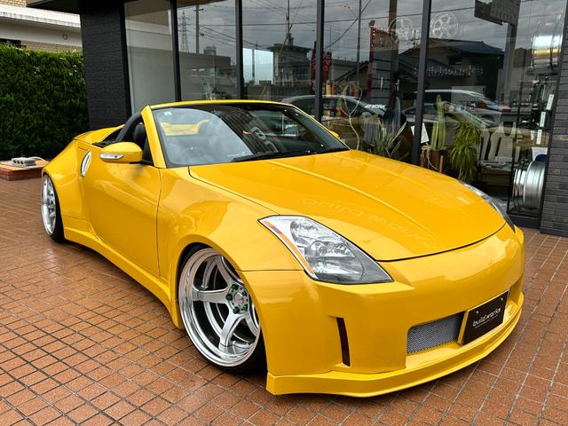 フェアレディＺ ロードスターバージョンＴ　ワイドボディ　コンバーチブル　ＷＯＲＫ　ＥＭＯＴＩＯＮ　Ｔ５Ｒ　２Ｐ　１９インチ　新品車高調　社外マフラー　Ａｎｄｒｏｉｄディスプレイオーディオ　ワークスベルクイックリリース　インナーヴュードラレコ（2枚目）