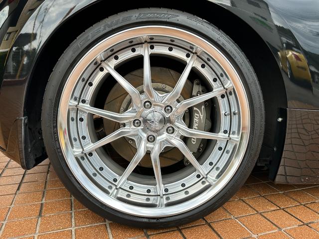 フェアレディZ ロードスターバージョンST エアフォースエアサス ヴァラマンディ19インチ T-demandeフルアーム T-demande前後ビッグブレーキ フロントカーボンリップ チタンエキゾースト NR-Gステアリング pivotスロコン(39枚目)