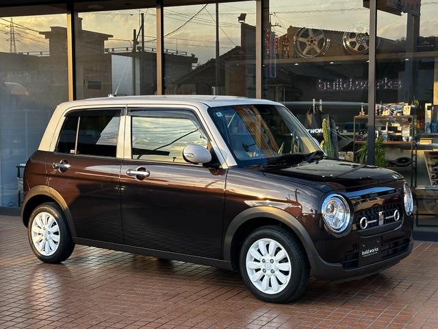 アルトラパンLC X 全方位カメラ9インチナビ LEDヘッドライト バックカメラ 衝突被害軽減システム ワンオーナー禁煙車 スマートキー ETC オートライト オートエアコン シートヒーター OPアルミホイールドアバイザー(2枚目)