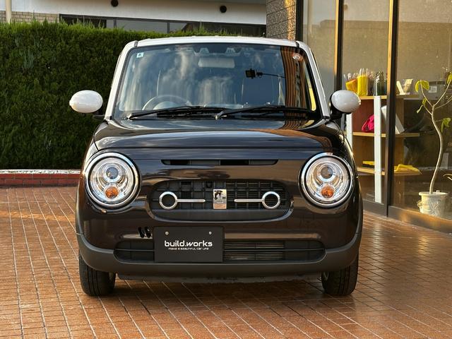 アルトラパンLC X 全方位カメラ9インチナビ LEDヘッドライト バックカメラ 衝突被害軽減システム ワンオーナー禁煙車 スマートキー ETC オートライト オートエアコン シートヒーター OPアルミホイールドアバイザー(3枚目)