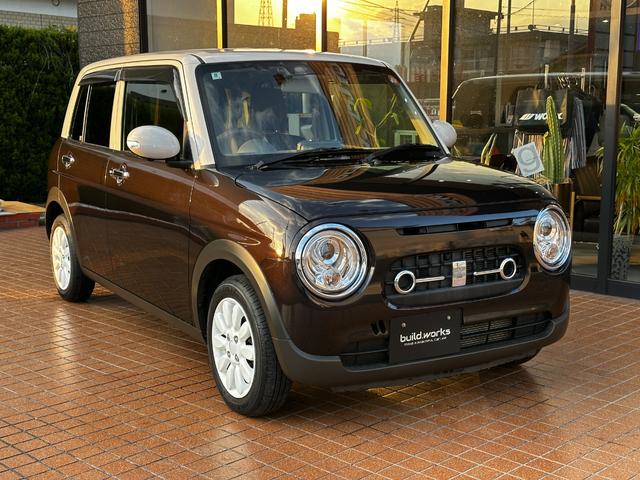 アルトラパンLC X 全方位カメラ9インチナビ LEDヘッドライト バックカメラ 衝突被害軽減システム ワンオーナー禁煙車 スマートキー ETC オートライト オートエアコン シートヒーター OPアルミホイールドアバイザー(9枚目)