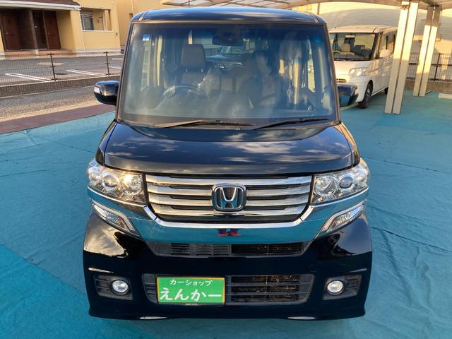 Ｎ－ＢＯＸカスタム Ｇ　ＳＳパッケージ　フルセグナビ　ｂｌｕｅｔｏｏｔｈ　ＥＴＣ　バックカメラ　１４インチアルミホイール　オートライト　ステアリングスイッチ　両側パワースライドドア（2枚目）