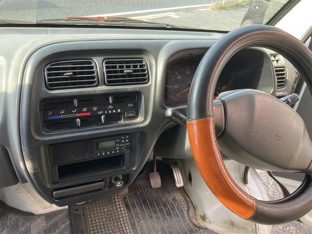 キャリイトラック ベースグレード 5速マニュアル 4WD エアコン パワステ無し 車検付き 自社下取り車 最大積載量350Kg(15枚目)