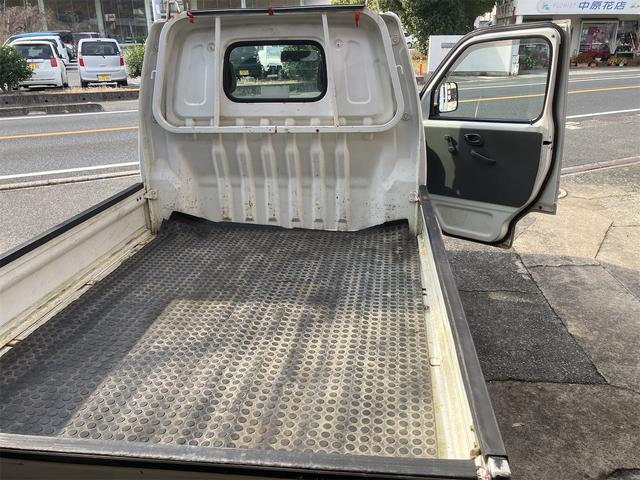 キャリイトラック ベースグレード 5速マニュアル 4WD エアコン パワステ無し 車検付き 自社下取り車 最大積載量350Kg(18枚目)