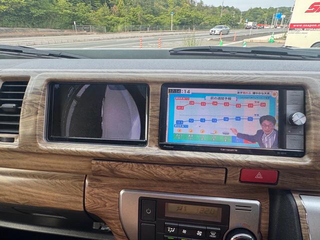 ハイエースバン ロングスーパーGL バックカメラ TV 両側電動スライドドア オートライト スマートキー 電動格納ミラー 後席モニター AT アルミホイール エアコン パワーウィンドウ 運転席エアバッグ(43枚目)