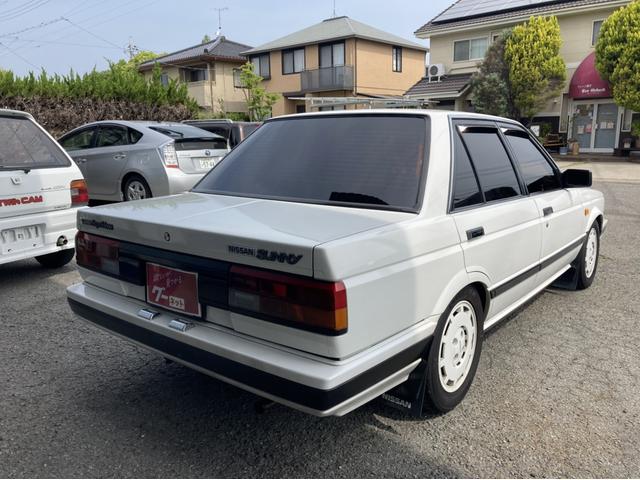 サニー 日産 ターボスーパーサルーン バックカメラ ｍｔ 電動格納ミラー ターボの中古車詳細 中古車検索ならkurutown クルタウン