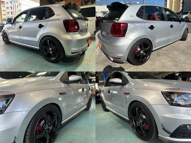 ポロGTI ベースグレード アイバッハ車高調 レカロシート REMUSマフラー ADVAN17インチAW ミシュランタイヤ デジタルインナーミラー カーボンステアリング カーボンエアロ 純正ナビ フルセグ バックカメラ ドラレコ(58枚目)