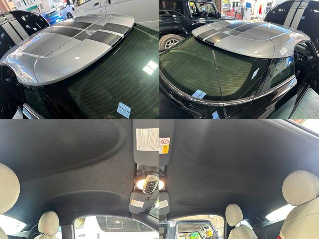 MINI クーパーS クーペ 可動式リアウィング ブラックアイキセノンライト 純正16インチブラックAW パドルシフト プッシュエンジンスタート CABANAシートカバー ETC 前後フォグ スペアキー 取説 点検記録簿 禁煙車(49枚目)