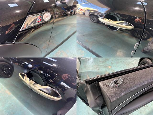 MINI クーパーS クーペ 可動式リアウィング ブラックアイキセノンライト 純正16インチブラックAW パドルシフト プッシュエンジンスタート CABANAシートカバー ETC 前後フォグ スペアキー 取説 点検記録簿 禁煙車(57枚目)