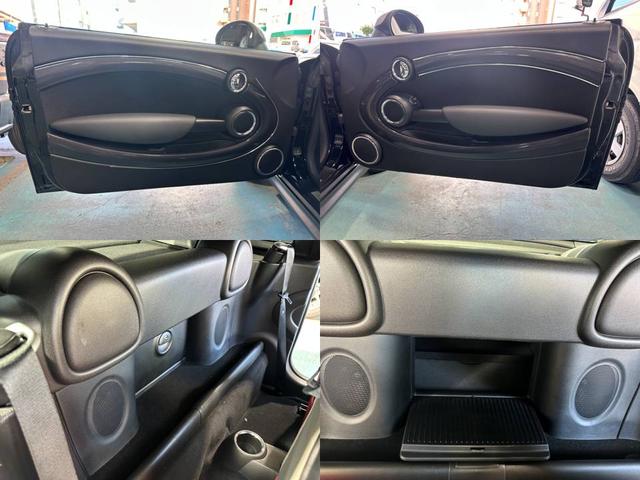 MINI クーパーS クーペ 可動式リアウィング ブラックアイキセノンライト 純正16インチブラックAW パドルシフト プッシュエンジンスタート CABANAシートカバー ETC 前後フォグ スペアキー 取説 点検記録簿 禁煙車(67枚目)