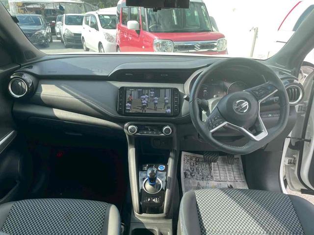 キックス Ｘ　ドライブレコーダー　ＥＴＣ　全周囲カメラ　ＴＶ　クリアランスソナー　オートクルーズコントロール　衝突被害軽減システム　オートライト　ＬＥＤヘッドランプ　スマートキー　ＣＶＴ　盗難防止システム　ＡＢＳ（2枚目）