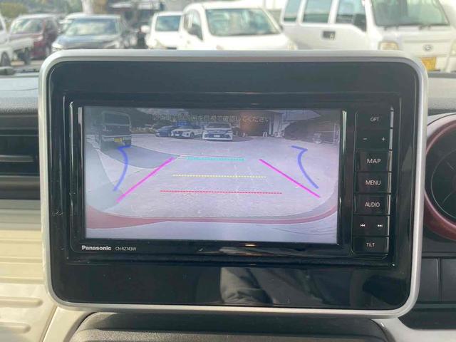 スペーシア ハイブリッドＸ　ドライブレコーダー　バックカメラ　両側電動スライドドア　ＴＶ　クリアランスソナー　レーンアシスト　衝突被害軽減システム　オートライト　スマートキー　アイドリングストップ　電動格納ミラー　シートヒーター（4枚目）