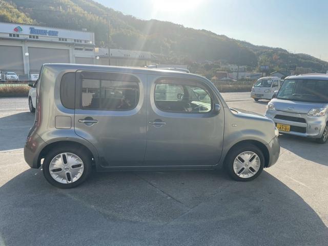 キューブ 15X Mセレクション エアコン パワーウィンドウ 衝突安全ボディ 盗難防止システム スマートキー ベンチシート 寒冷地仕様 ABS CDプレイヤー AUX端子(5枚目)