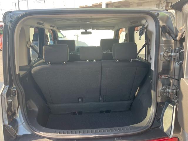 キューブ 15X Mセレクション エアコン パワーウィンドウ 衝突安全ボディ 盗難防止システム スマートキー ベンチシート 寒冷地仕様 ABS CDプレイヤー AUX端子(10枚目)