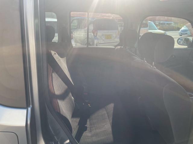 キューブ 15X Mセレクション エアコン パワーウィンドウ 衝突安全ボディ 盗難防止システム スマートキー ベンチシート 寒冷地仕様 ABS CDプレイヤー AUX端子(12枚目)