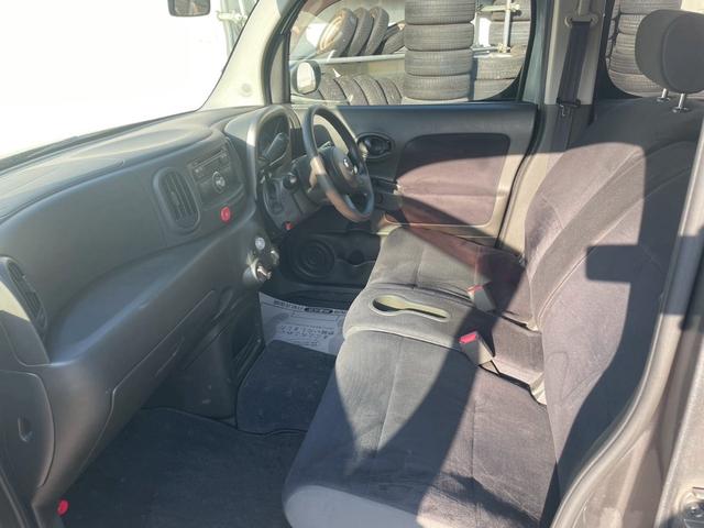 キューブ 15X Mセレクション エアコン パワーウィンドウ 衝突安全ボディ 盗難防止システム スマートキー ベンチシート 寒冷地仕様 ABS CDプレイヤー AUX端子(15枚目)